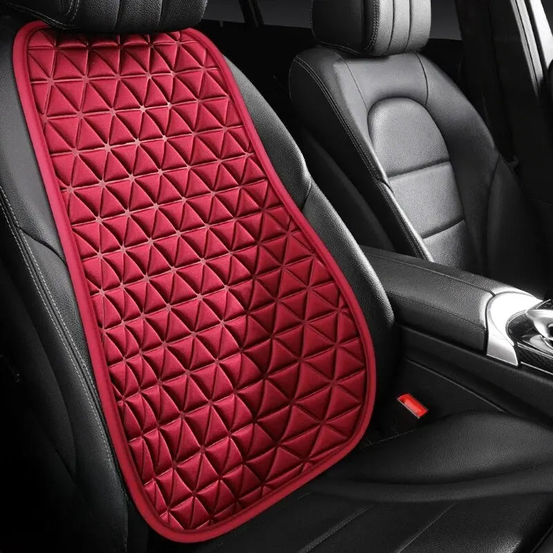 3D Suspended Car Seat Cushion with Embossed Pattern,Separate Bottom Seat Cushion and Back Cushion Fit for Most Cars