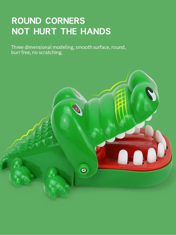 Bite hand crocodile children's toy stress relief toy Bite hand toy parent-child interactive party prank toy