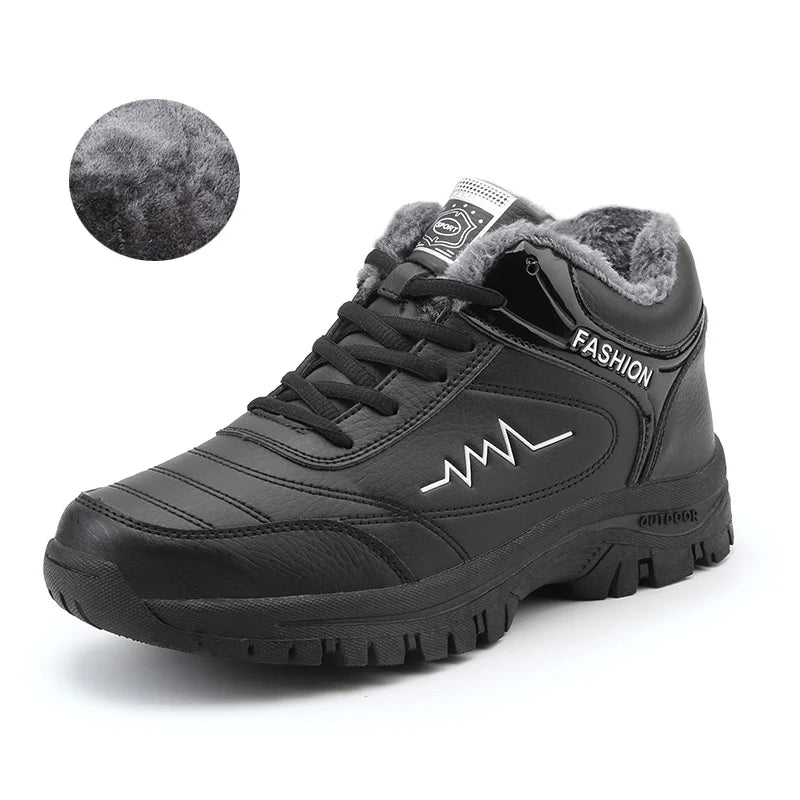 Men Winter Boots Shoes Warm Fashion Sneakers 2025 Winter Outdoor High Quality Casual Shoes Men Botas De Hombre Men Snow Boots