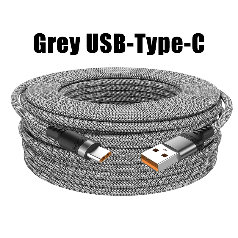 USB Type-C Extended 3M 5M 8-Meter Android Micro USB Fast Charging Cable For Huawei Xiaomi Vivo Oppo And Leeco Phone Data C