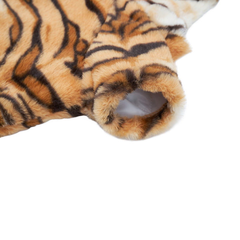 Pet Clothes Tiger Grain Into A New Year's Eve Outfit