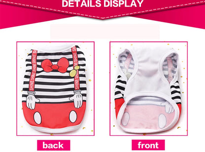 Cute Dog Clothes Summer Autumn Breathable Mesh Soft Puppy Summer Clothes For Small Medium Dog Cat Pet Chihuahua Ropa Para Perros