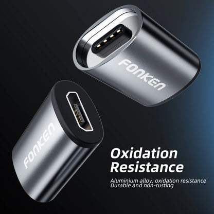 Magnetic Cable Connector Mobile Phone Cable Adapter Micro USB Magnetic Tip Magnet Charger Plug Type C Adapter for Huawei Android