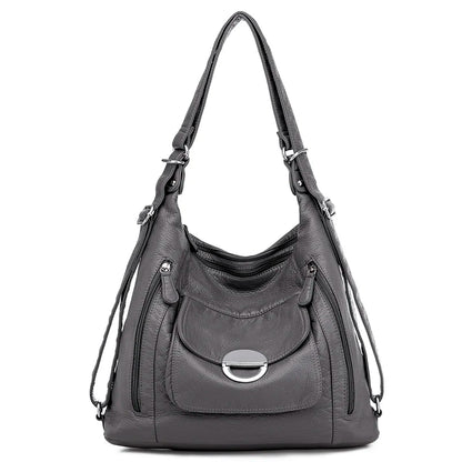 Annmouler Fashion Bag for Women Large Capacity Shoulder Bag Soft Pu Leather Crossbody Bag Pockets Ladies Handbag Tote Purses