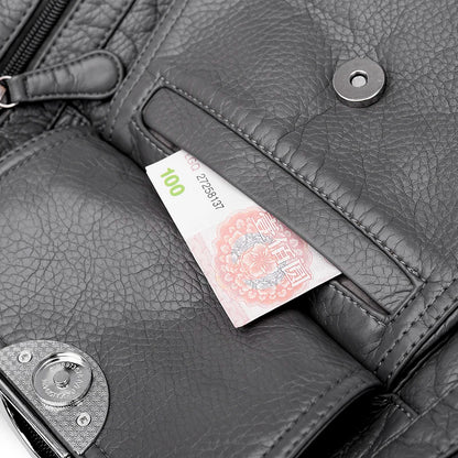 Annmouler Fashion Bag for Women Large Capacity Shoulder Bag Soft Pu Leather Crossbody Bag Pockets Ladies Handbag Tote Purses