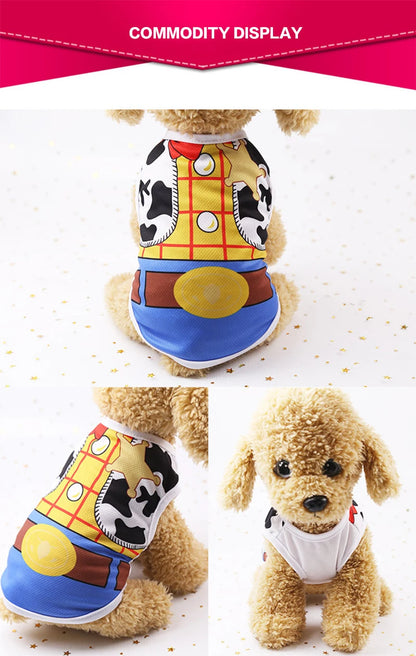 Cute Dog Clothes Summer Autumn Breathable Mesh Soft Puppy Summer Clothes For Small Medium Dog Cat Pet Chihuahua Ropa Para Perros