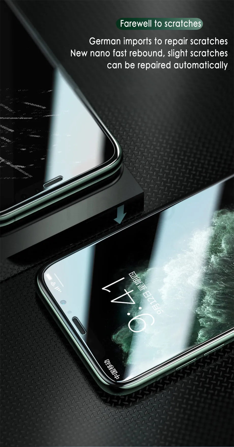 Full Cover Protective Glass On The For iPhone 11 12 13 Pro XS Max XR X Screen Protector For iPhone 7 6 8 Plus 11 Tempered Glass