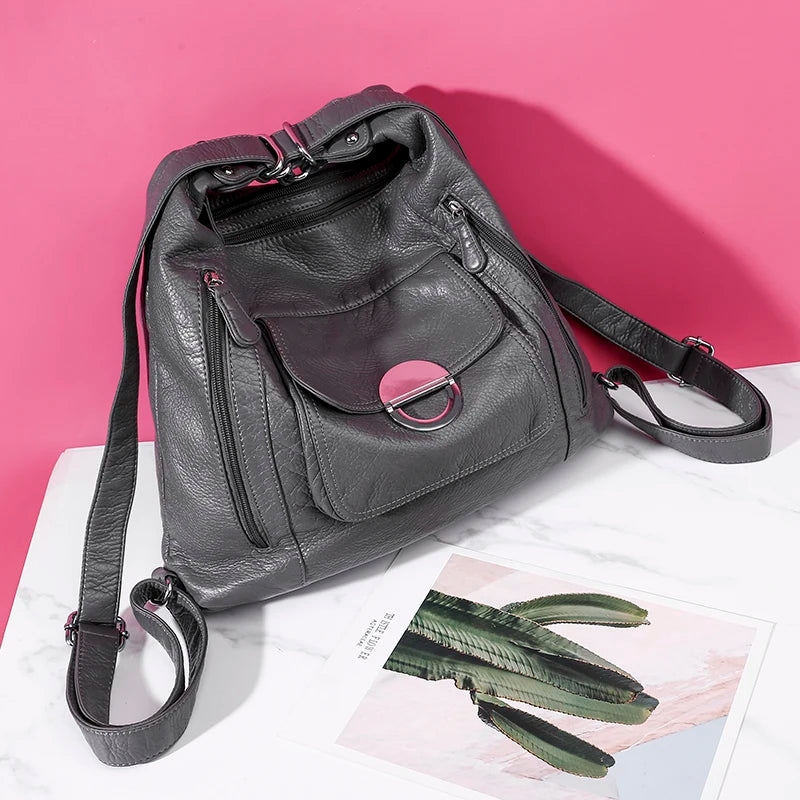 Annmouler Fashion Bag for Women Large Capacity Shoulder Bag Soft Pu Leather Crossbody Bag Pockets Ladies Handbag Tote Purses