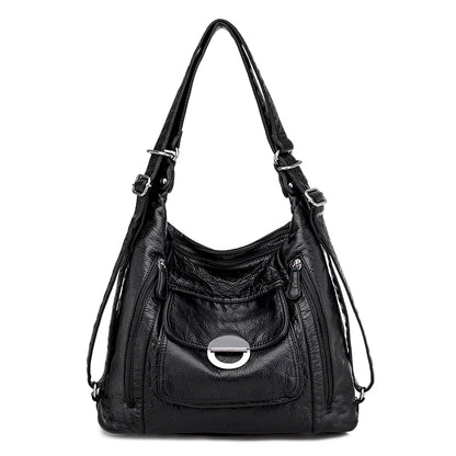 Annmouler Fashion Bag for Women Large Capacity Shoulder Bag Soft Pu Leather Crossbody Bag Pockets Ladies Handbag Tote Purses