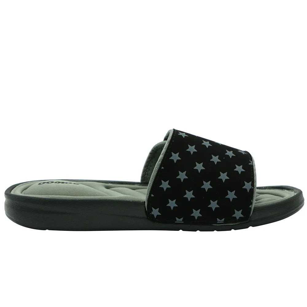 Mens Slippers Breathable Star Striped Memory Foam Indoor Comfortable Flip Flops Beach Sandals Outdoor 2025 New Summer Adjustable