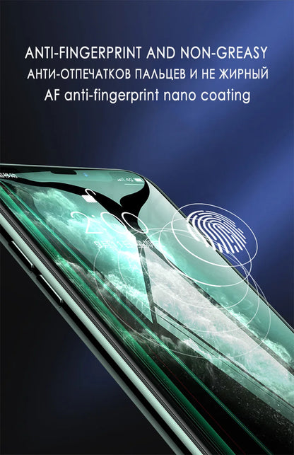 Full Cover Protective Glass On The For iPhone 11 12 13 Pro XS Max XR X Screen Protector For iPhone 7 6 8 Plus 11 Tempered Glass