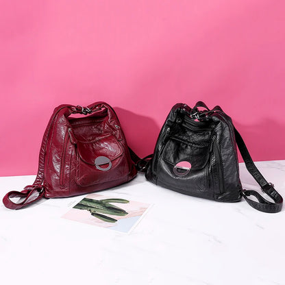 Annmouler Fashion Bag for Women Large Capacity Shoulder Bag Soft Pu Leather Crossbody Bag Pockets Ladies Handbag Tote Purses