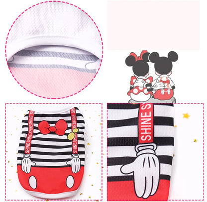 Cute Dog Clothes Summer Autumn Breathable Mesh Soft Puppy Summer Clothes For Small Medium Dog Cat Pet Chihuahua Ropa Para Perros