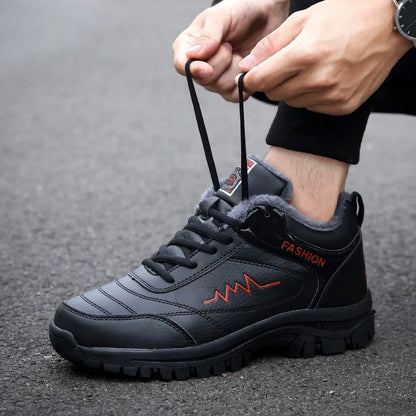 Men Winter Boots Shoes Warm Fashion Sneakers 2025 Winter Outdoor High Quality Casual Shoes Men Botas De Hombre Men Snow Boots
