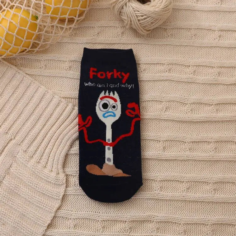 1pair women Boat sock Mickey cute cartoon Japanese Korean sweet Disney cotton socks spring and summer wild short tube socks