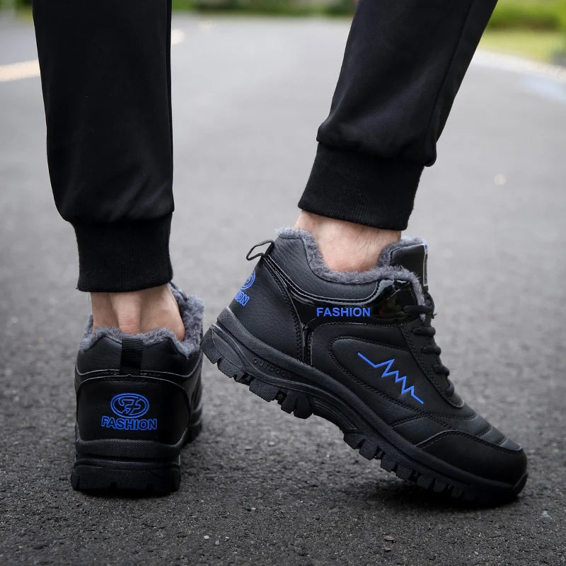 Men Winter Boots Shoes Warm Fashion Sneakers 2025 Winter Outdoor High Quality Casual Shoes Men Botas De Hombre Men Snow Boots