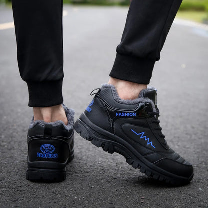 Men Winter Boots Shoes Warm Fashion Sneakers 2025 Winter Outdoor High Quality Casual Shoes Men Botas De Hombre Men Snow Boots