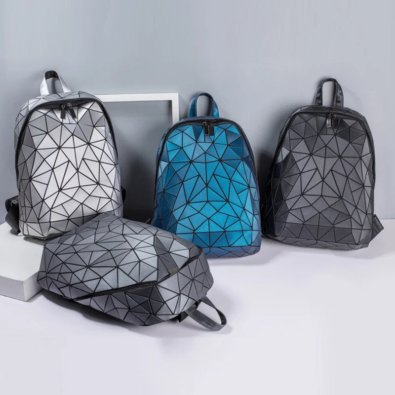 Backpack Bags For Women Fashion School Backpacks Mochilas Para Mujer Geometric Travel Bag