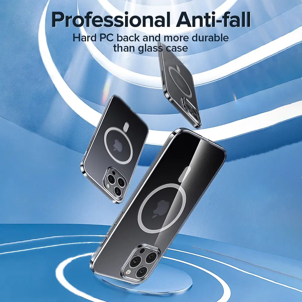 Magnetic Transparent iPhone Case