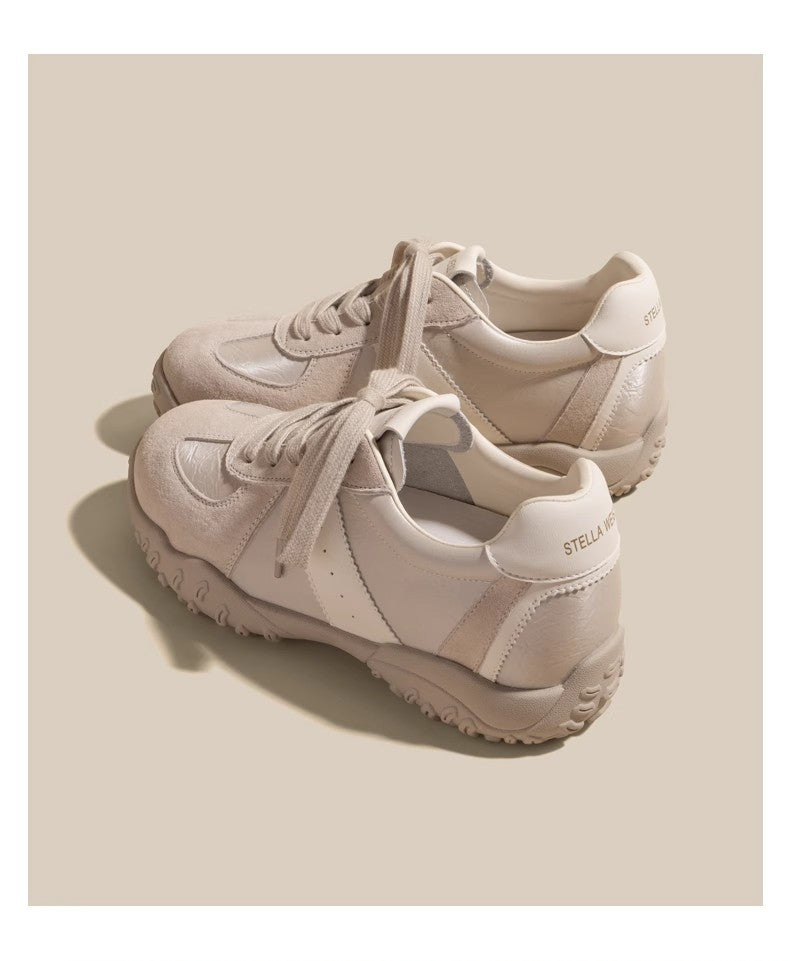7cm Women Height-increasing Sneakers Breathable Running Casual Sport Vulcanized Sneakers Shoes for Women Sports Yellow Shoes