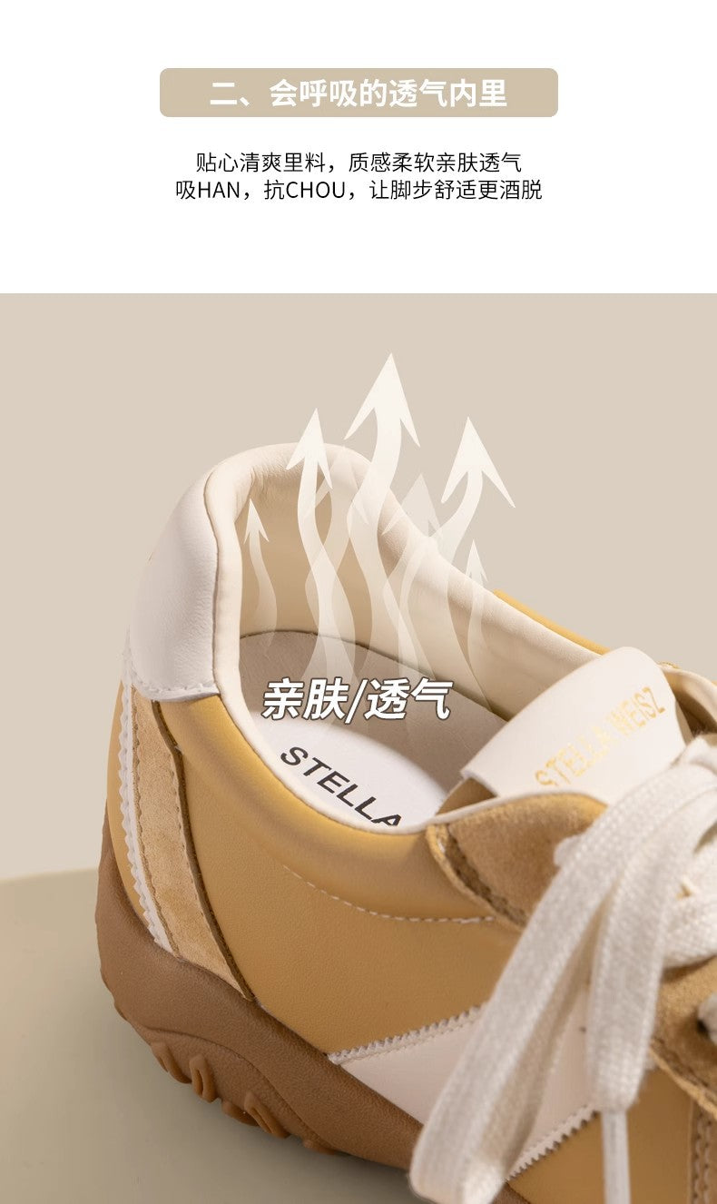 7cm Women Height-increasing Sneakers Breathable Running Casual Sport Vulcanized Sneakers Shoes for Women Sports Yellow Shoes