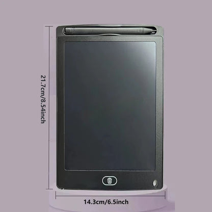 6.5/8.5/10/12 Inch LCD Drawing Tablet for Kids, Rechargeable Erasable Board with Pen, Travel Educational Toy Gift for Boys Girls