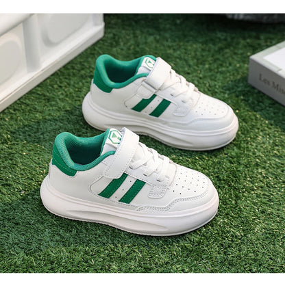 Children's Sneakers Kids Fashion Design Black White Non-slip Casual Shoes for Boys Girls Breathable Sneakers Toddler Outdoor