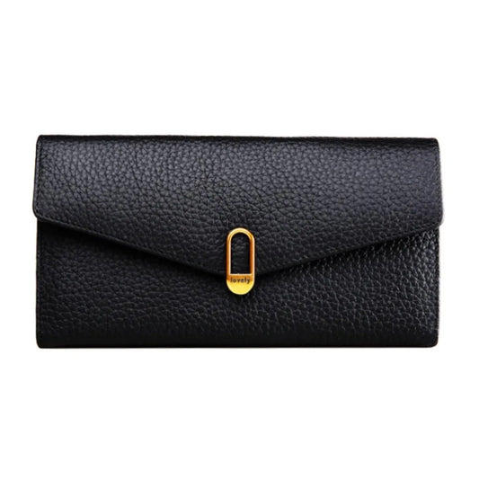 Genuine Leather Women's Wallets	Long Handbags Luxury Designer Purses for Women Credit	Card Holder Wallet Carteras Para Mujer