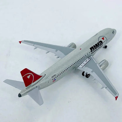 Model Airplane 1:500 Scale Diecast Planes Model A320 Northwest Airlines Alloy Aircraft Model Collection Decoration And Gift