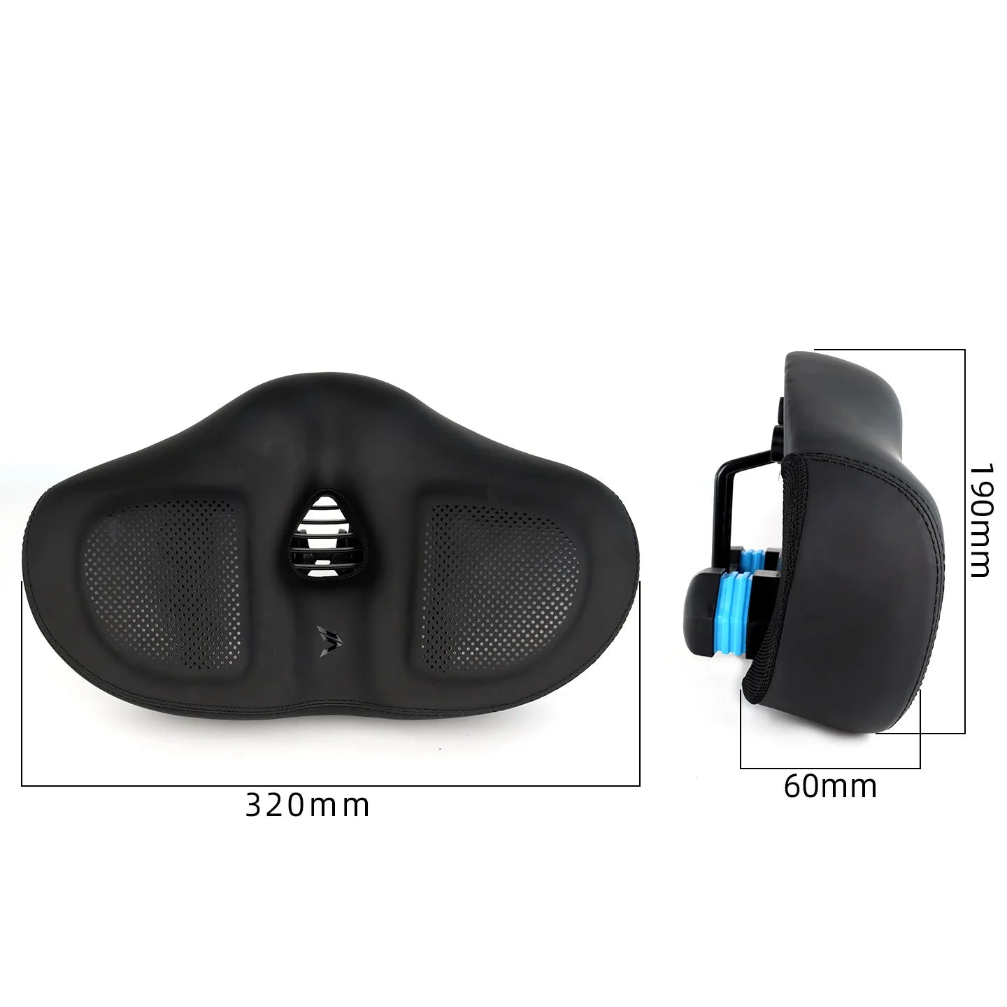 Noseless Bike Seat Cushion for Men Women Extra Padding Comfort Wide Bicycle Seat Oversized Comfortable Saddle for Peloton Bikes