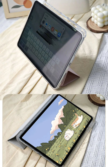 For 2025 iPad Air 11 Case iPad 10th Generation  11th A16  9th Mini6 7 13in iPad Pro11 4 5 10.9in 12.9 M2 M3 M4 M5 Holder Case