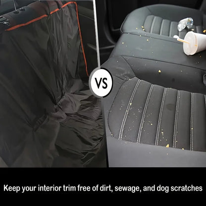 Premium Oxford Cloth Dog Car Seat Cover Durable Waterproof Scratchproof Pet Hammock Cushion Protector for Cars Trucks SUVs