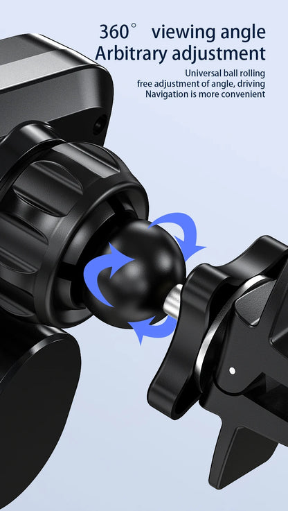 Wireless Car Charger Stand Automatic Fast Charging Station For iPhone 15 14 13 12 Samsung Z Flip Fold Xiaomi Phone Holder Mount