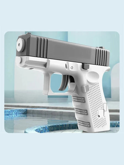 Hot selling mini handgun water gun, summer outdoor children's manual continuous firing toy water gun toy