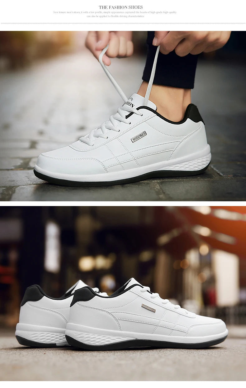 Men's fashionable casual shoes🥾,
Outdoor PU leather trend, 🙌
🍃light casual shoes and 🍃
☁️comfortable with laces, ☁️
Outdoor sports shoes🤾