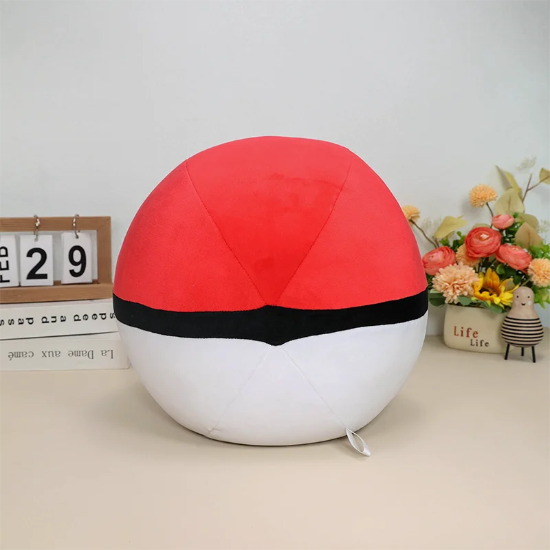 Big Size Pokemon Plush Cushion Ultra Ball Master Ball Poke Ball Pillow Pokeball Cushion Pocket Monster Doll Bedroom