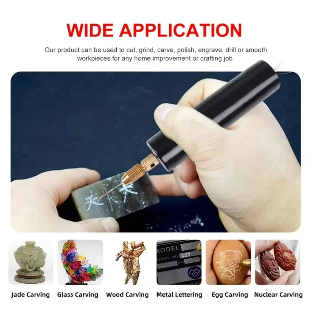 Mini Electric Drill DIY Electric USB Electric Drill Tools For Epoxy Resin Jewelry Making Wood Craft Engraving Pen Tool