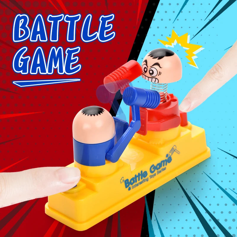 Children's Prank Decompression Funny Toys Two-person Head Fidgeting Game Parent-child Interactive Board Game Children Toy