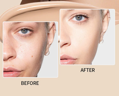 Bronze Foundation Stick Serum Boosted Skin Tint Silky Texture Moisturizing Coverage Concealer Base Even Skin Tone Makeup