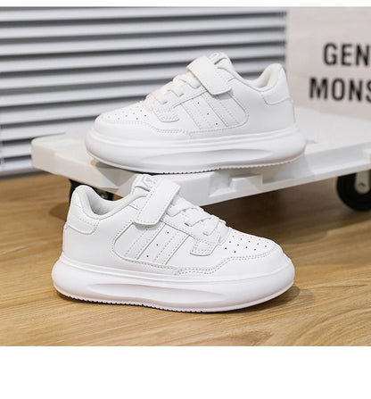 Children's Sneakers Kids Fashion Design Black White Non-slip Casual Shoes for Boys Girls Breathable Sneakers Toddler Outdoor