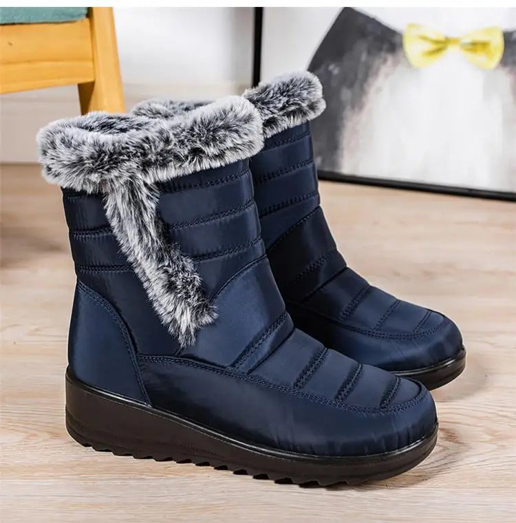 Women's Boots Snow Fashion Shoes Woman Waterproof Shoes Women 2025 Trend Ankle Boots Platform Botas Mujer Boots For Women