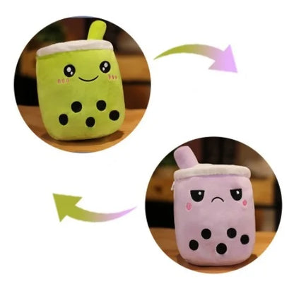 24/70CM Real-life Bubble Tea Plush Toy Boba Milk Tea Plushie Toy Soft Stuffed Hug Pillow Balls Bubo Tea Cup Cushion Gift Girl