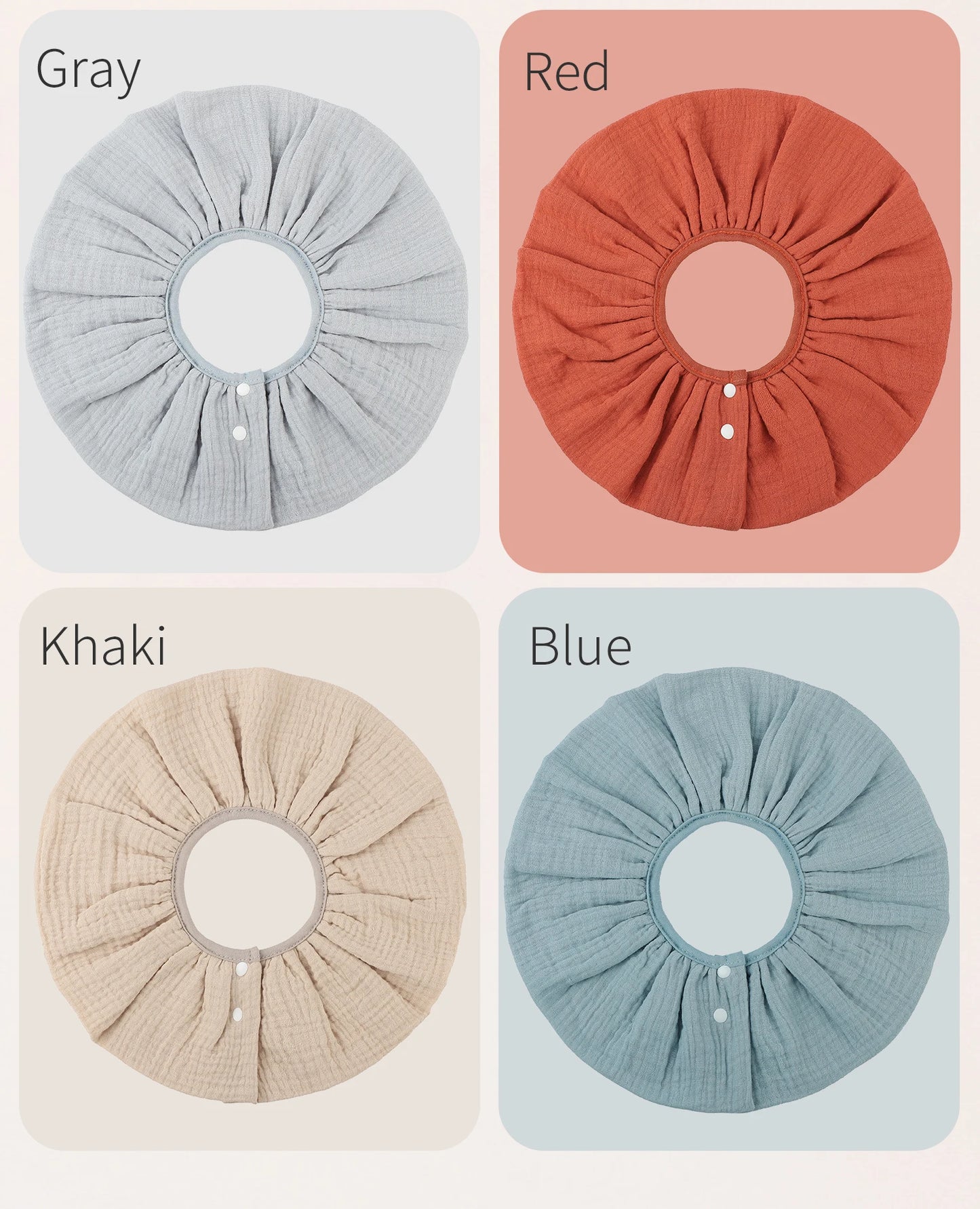 INSULAR 4 Layer Gauze Baby Bibs 100% Cotton Floral Burp Cloths Newborn Skin-friendly Absorbent Infant Towel Breathable 0-1Y