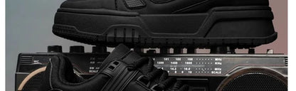 Men's Shoes New Breathable Fashion Sports Leisure Platform Shoes Antiodor Black Casual Shoes for Man Кроссовки Мужские