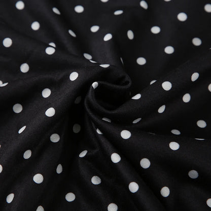 SUCHCUTE Sexy Polka Dot Print Halter Dress For Women Elegant Party Slim Backless Sleeveless Mini Dress Summer Vacation Outfits