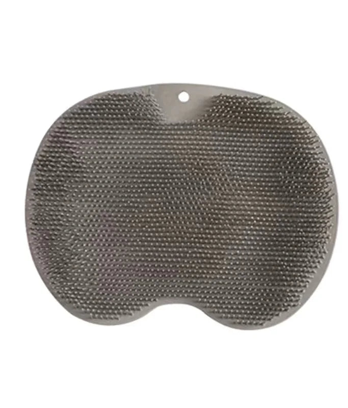 Back Massage Brush Silicone Foot Wash Body Cleaning Bathing Tool Exfoliating Shower Massage Scraper Bathroom Non Slip Bath Mat
