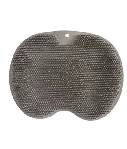 Back Massage Brush Silicone Foot Wash Body Cleaning Bathing Tool Exfoliating Shower Massage Scraper Bathroom Non Slip Bath Mat
