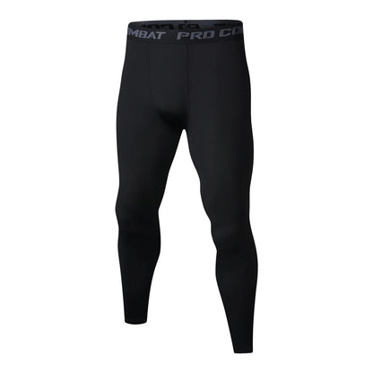 Men's Sports Leggings, Bottoming Shorts, Quick-drying Stretch Fitness, Running, Track and Field, Basketball Training, Compressio