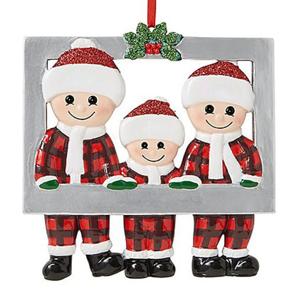 DIY Christmas Pendant Personal Family Christmas Ornaments 2025 Navidad Christmas Tree Hanging New Year Hanging Ornaments
