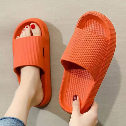 Slippers men wear thick-soled non-slip summer quarters bathroom shower Eva sandals